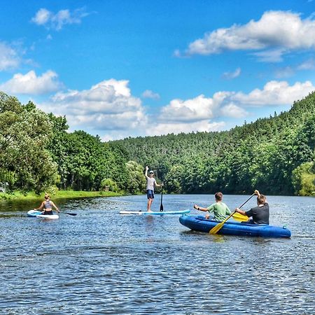 Camping Prima Hotell Týn nad Vltavou Eksteriør bilde