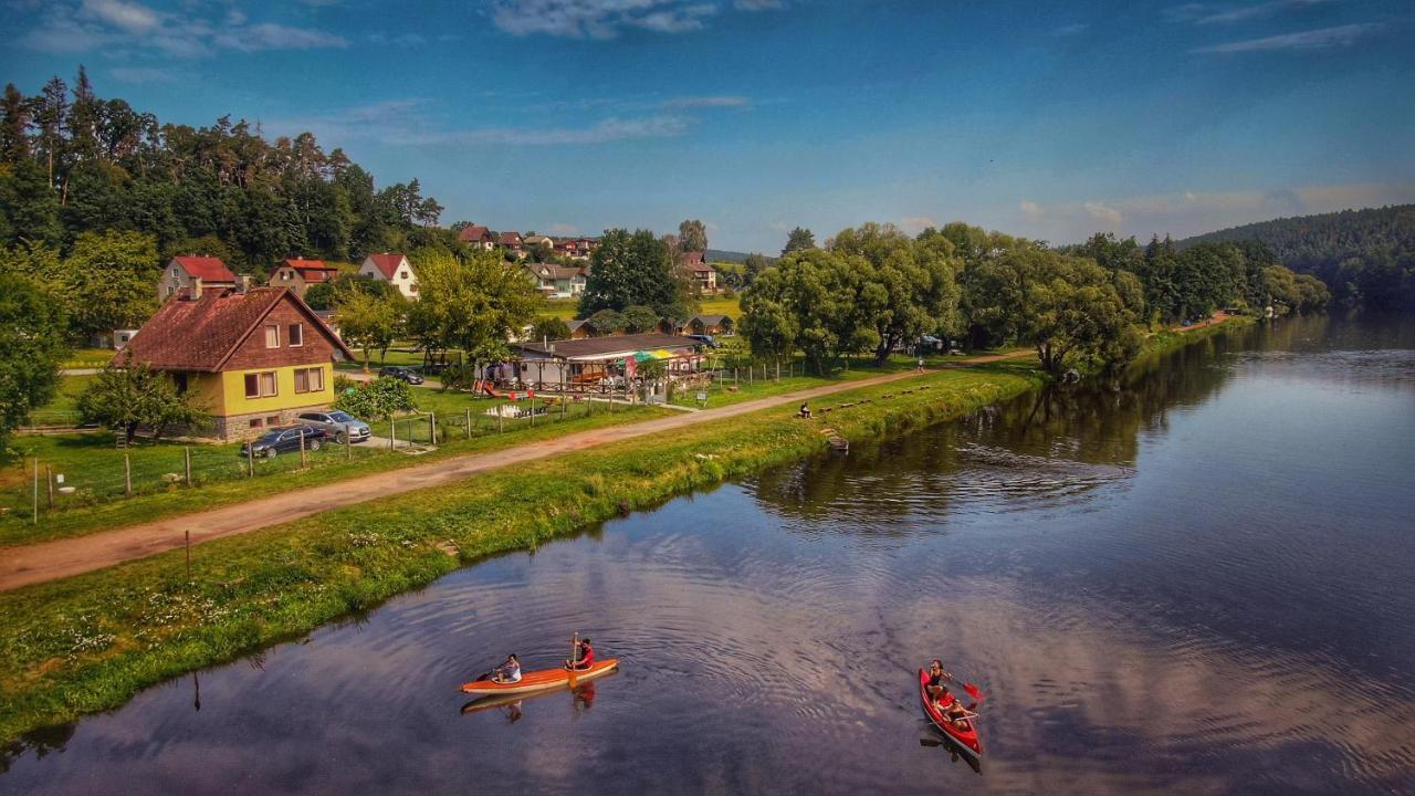 Camping Prima Týn nad Vltavou Eksteriør bilde